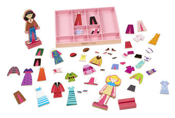 Giocattolo Melissa & Doug Abby & Emma Magnetic Dress-Up Set Melissa & Doug