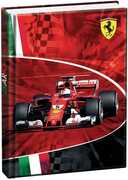 Cartoleria Diario Ferrari Kids 2018-2019, 12 mesi. Rosso Panini