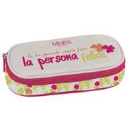 Cartoleria Astuccio ovale organizzato Minipà. Trifogli Minipà