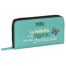 Idee regalo Portafoglio Zip Around Minipà. Con scatola. Farfalle Le Pandorine
