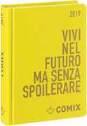 Cartoleria Diario Comix 2018-2019, 16 mesi, giornaliero standard. Giallo Comix