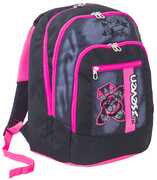Cartoleria Zaino New Advanced Seven Color Girl. Nero-Rosa Seven