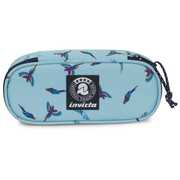 Cartoleria Astuccio ovale organizzato Lip Pencil Bag Fantasy Invicta Waterfall Parrots Invicta