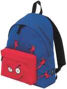 Cartoleria Zaino Rounded Bastardidentro. Blu-Rosso Bastardidentro