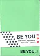 Cartoleria Diario BE YOU Pastel Color 2018-2019, 16 mesi, mini. Verde menta Auguri Preziosi