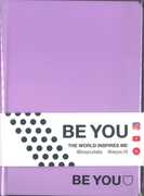 Cartoleria Diario BE YOU Pastel Color 2018-2019, 16 mesi, mini. Lilla Auguri Preziosi