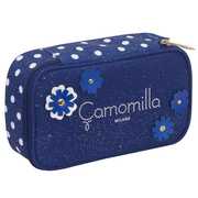 Cartoleria Astuccio busta attrezzata Quick Case Camomilla. Blu Camomilla