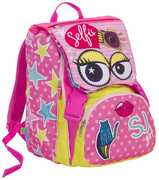 Cartoleria Zaino sdoppiabile Big Seven Girl Facce da SJ. Rosa-Giallo Seven