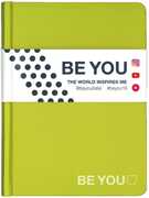 Cartoleria Diario BE YOU Color 2018-2019, 16 mesi, mini. Verde lime Auguri Preziosi