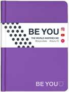Cartoleria Diario BE YOU Color 2018-2019, 16 mesi, mini. Viola Auguri Preziosi
