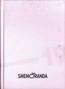 Cartoleria Diario Smemoranda 2018-2019, 16 mesi, giornaliero large. Rosa pastello con scritta argento Smemoranda