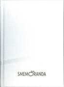 Cartoleria Diario Smemoranda 2018-2019, 16 mesi, giornaliero large. Bianco sporco con scritta oro Smemoranda