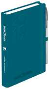 Cartoleria Agenda settimanale 2019, 12 mesi, Smemoranda medium copertina morbida. Verde petrolio Smemoranda