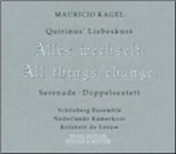 CD Quirinus' Liebeskuss Mauricio Kagel
