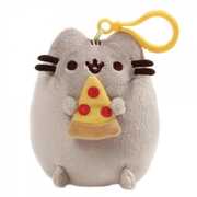 Giocattolo Peluche Pusheen con gancio. Pizza Pusheen