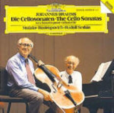 CD The Cello Sonatas Johannes Brahms Mstislav Rostropovich Rudolf Serkin