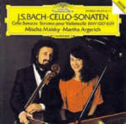 CD Sonate per violoncello BWV1027, BWV1028, BWV1029 Johann Sebastian Bach Martha Argerich Mischa Maisky
