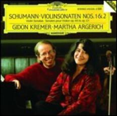 CD Sonate per violino Robert Schumann Martha Argerich Gidon Kremer