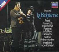 CD La Bohème Luciano Pavarotti Giacomo Puccini Mirella Freni