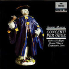 CD Concerti per oboe op.7 Tomaso Giovanni Albinoni Heinz Holliger Camerata Bern