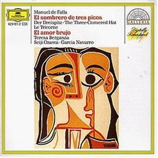 CD Il cappello a tre punte (El sombrero de tres picos) - El amor brujo Manuel De Falla