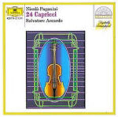 CD 24 Capricci Niccolò Paganini Salvatore Accardo