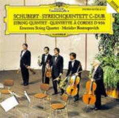 CD Quintetto per archi D956 Franz Schubert Emerson String Quartet