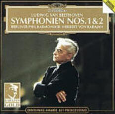CD Sinfonie n.1, n.2 Ludwig van Beethoven Herbert Von Karajan Berliner Philharmoniker