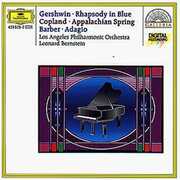 CD Rapsodia in blu / Appalachian Spring / Adagio per archi Leonard Bernstein George Gershwin Aaron Copland