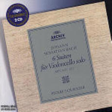 CD Suites per violoncello Johann Sebastian Bach Pierre Fournier