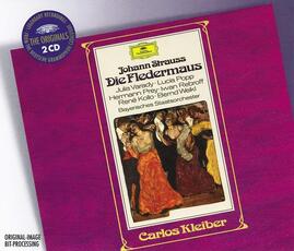 CD Il pipistrello (Die Fledermaus) Johann Strauss René Kollo Hermann Prey