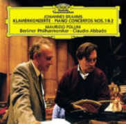 CD Concerti per pianoforte n.1, n.2 Johannes Brahms Maurizio Pollini Claudio Abbado