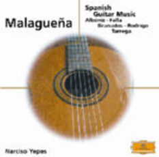 CD Spanish Guitar Music Malaguena Narciso Yepes