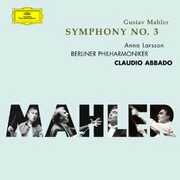 CD Sinfonia n.3 Gustav Mahler Claudio Abbado Berliner Philharmoniker