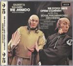 CD The Mikado William S. Gilbert Arthur Sullivan