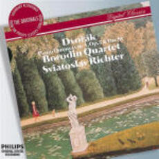 CD Quintetti con pianoforte Antonin Dvorak Sviatoslav Richter Borodin String Quartet