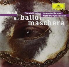 CD Un ballo in maschera Placido Domingo Giuseppe Verdi Herbert Von Karajan