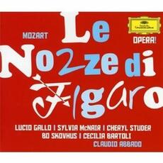 CD Le nozze di Figaro Cecilia Bartoli Wolfgang Amadeus Mozart Claudio Abbado