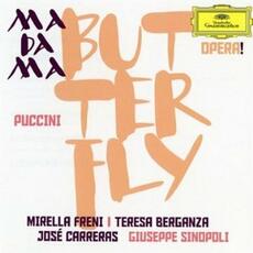 CD Madama Butterfly Giacomo Puccini Mirella Freni Teresa Berganza