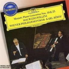 CD Concerti per pianoforte n.19, n.23 Wolfgang Amadeus Mozart Maurizio Pollini Karl Böhm