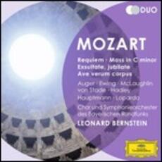 CD Requiem - Messa in Do minore Leonard Bernstein Wolfgang Amadeus Mozart