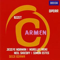 CD Carmen Georges Bizet Mirella Freni Jessye Norman