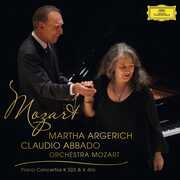 CD Concerti per pianoforte n.20, n.25 Wolfgang Amadeus Mozart Martha Argerich Claudio Abbado