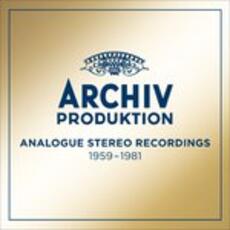 CD The Golden Age of Archiv Produktion. Analogue Stereo Recordings 1959-1981 (Box Set Limited Edition)