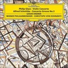 Vinile Concerto per violino / Concerto grosso n.5 Philip Glass Alfred Schnittke Gidon Kremer