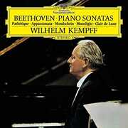 Vinile Sonate per pianoforte n.8, n.14, n.23 Ludwig van Beethoven Wilhelm Kempff