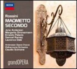 CD Maometto II Gioachino Rossini Claudio Scimone Philharmonia Orchestra