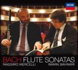 CD Sonate per flauto e pianoforte Johann Sebastian Bach Ramin Bahrami Massimo Mercelli