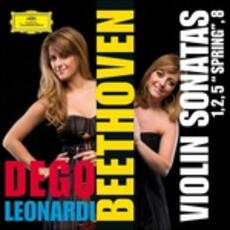CD Sonate per violino n.1, n.2, n.5, n.8 Ludwig van Beethoven Francesca Leonardi Francesca Dego