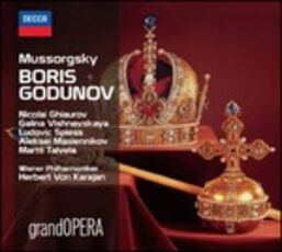 CD Boris Godunov Modest Petrovich Mussorgsky Herbert Von Karajan Nicolai Ghiaurov